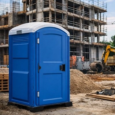 Baño químico en obra